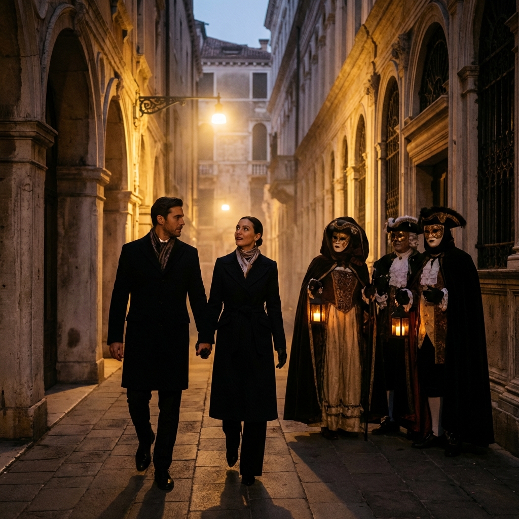 venice proposal masked-treasure-hunt Italy – Kiss Me Italy