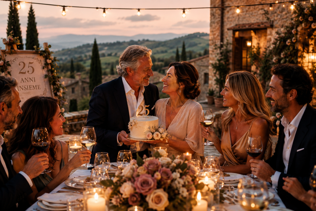 Anniversary Celebration in Italy