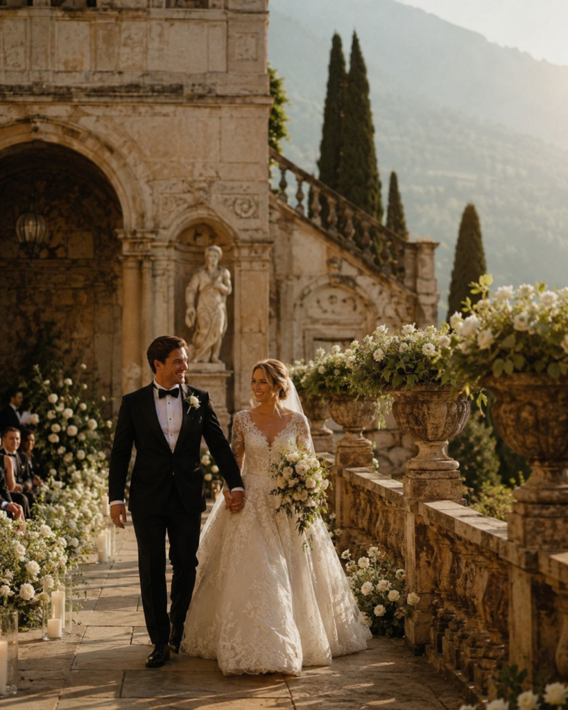 Italian Renaissance Wedding Theme Texture, Proportion, and Light — Not Costume