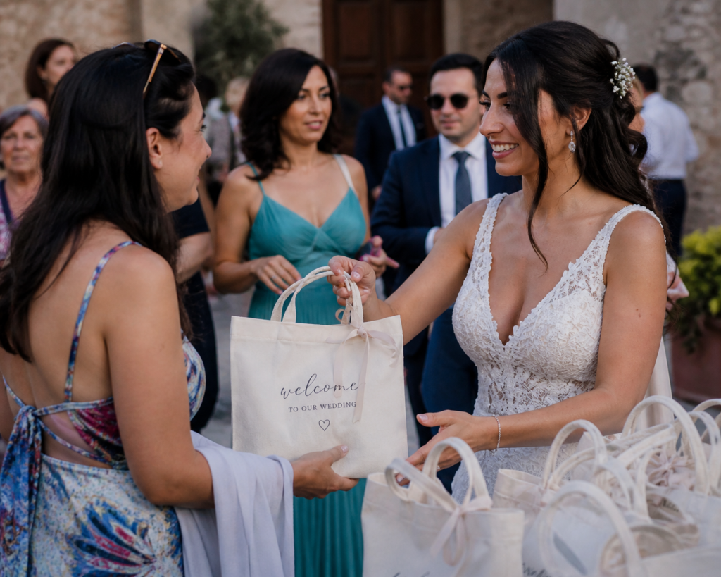 Italian Wedding Welcome Bags