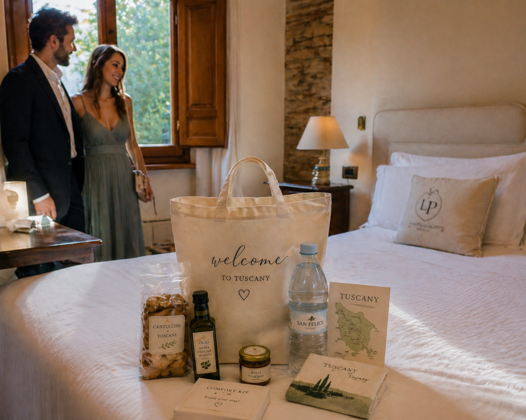 Italian Wedding Welcome Bags