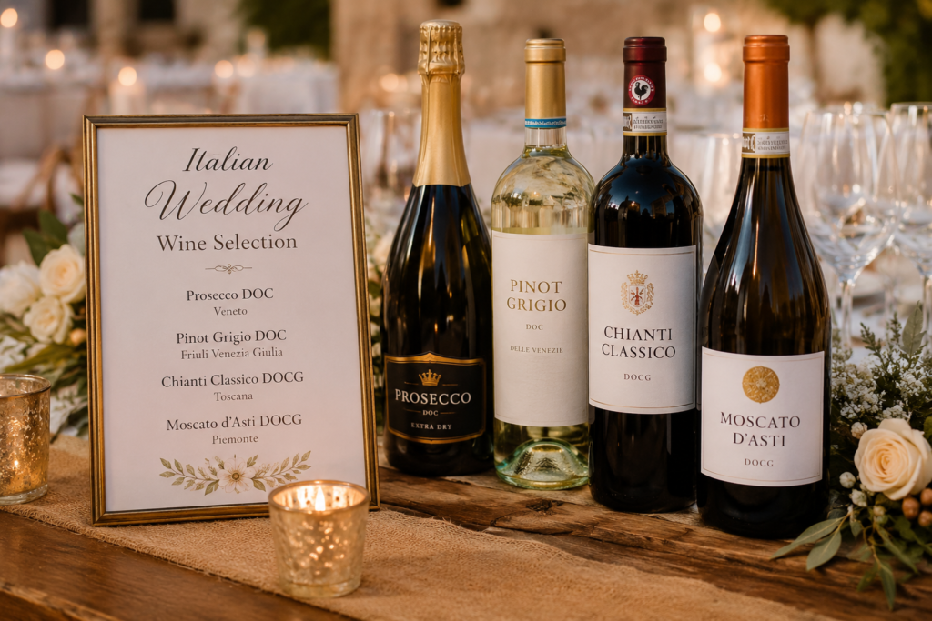  Italian Wedding Wine Selection