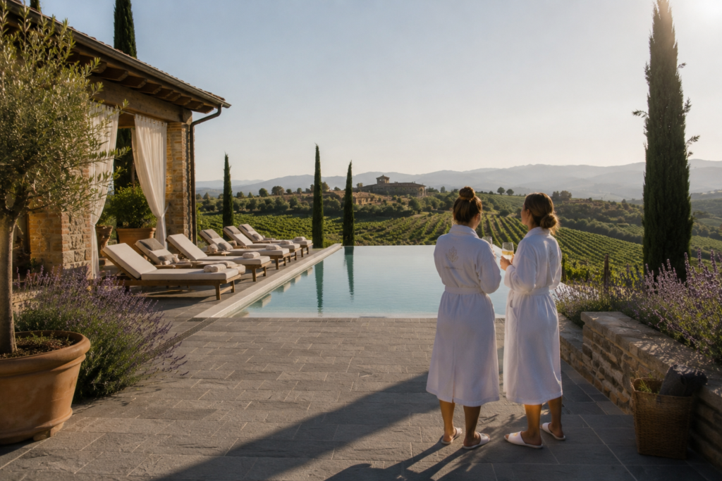 Italy Wedding Spa Retreat