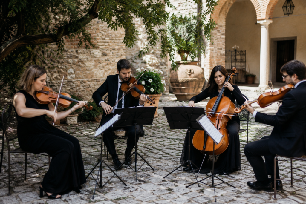 String Quartet for a Wedding in Italy