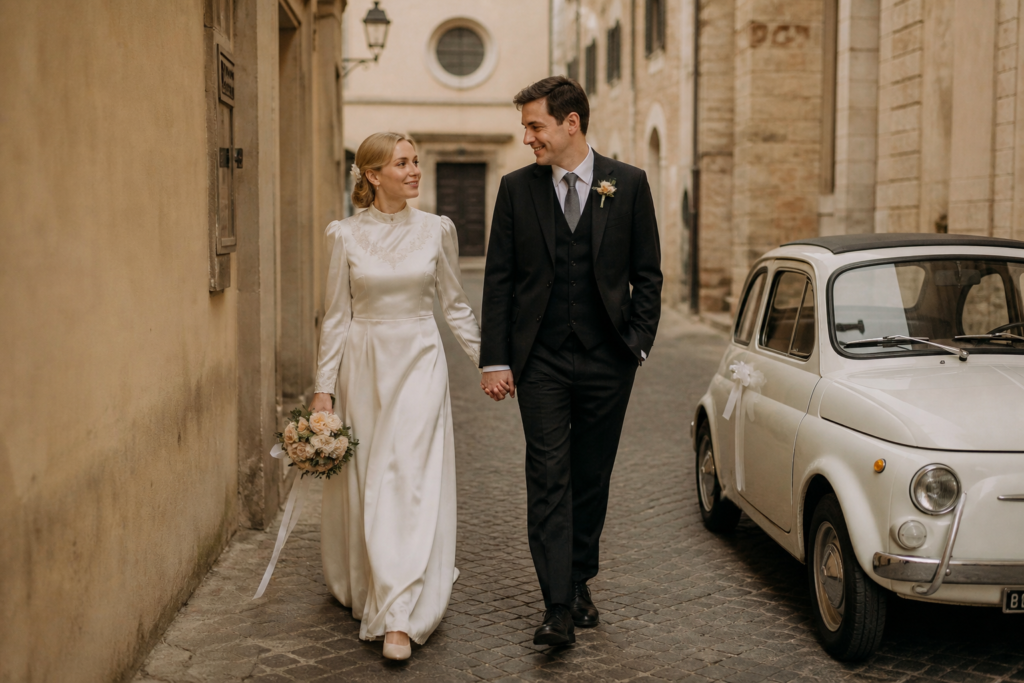 Vintage Wedding in Italy