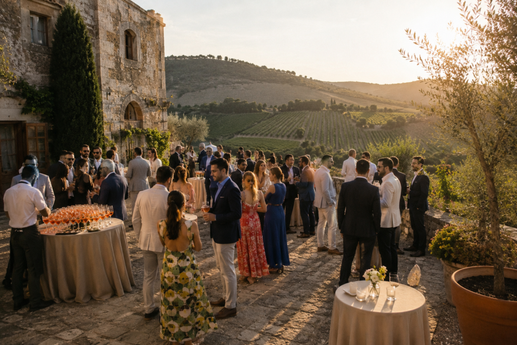 Wedding Aperitivo in Italy