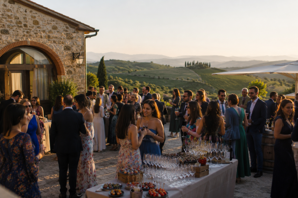 Wedding Aperitivo in Italy