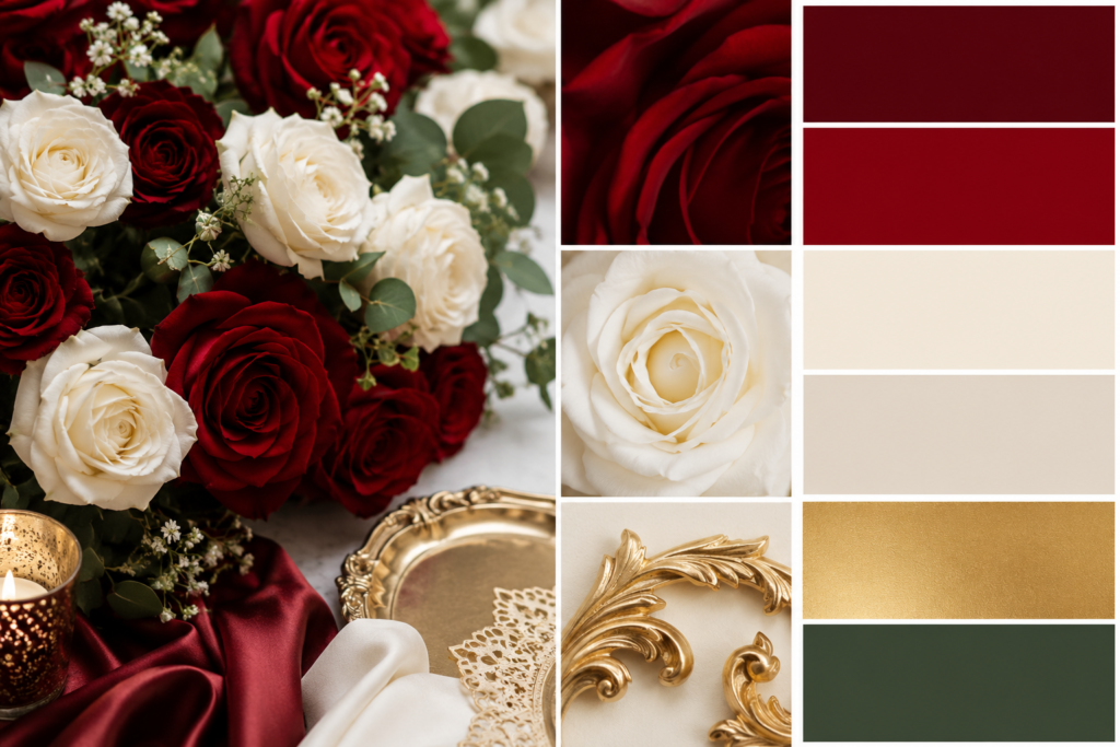 Italian Wedding Color Palette