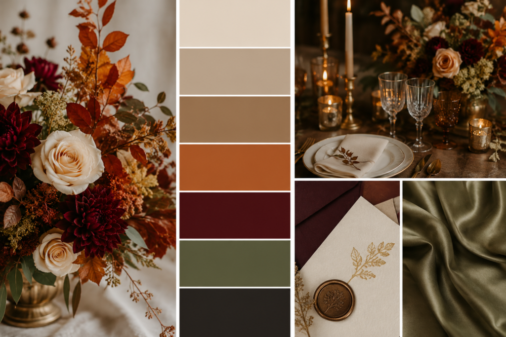 Italian Wedding Color Palette