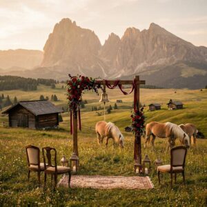 dolomites elopement package forever alpine · alpe di siusi - Kiss Me Italy