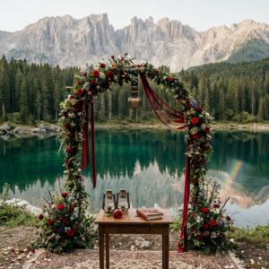 dolomites elopement package crystal lake · lago di carezza - Kiss Me Italy