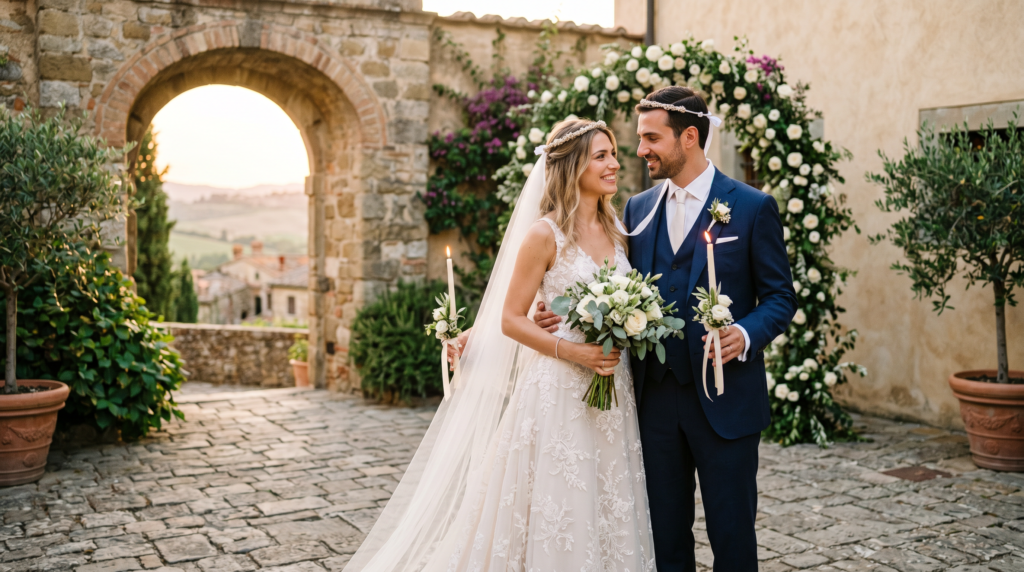 Discover the beauty of a Greek Orthodox wedding in Italy, where sacred traditions, timeless rituals, and stunning venues create unforgettable celebrations.