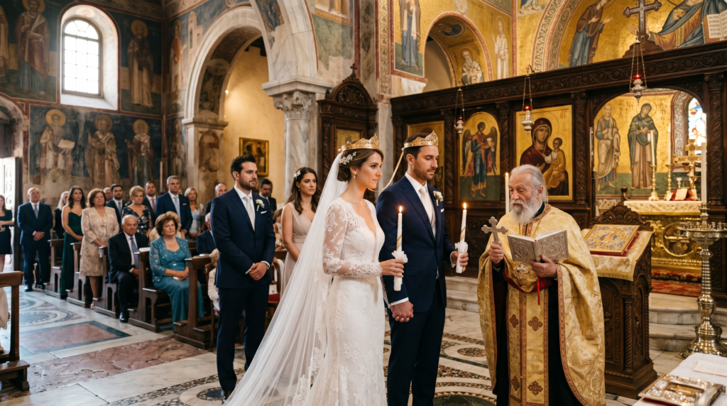 Greek Orthodox Wedding in Italy 