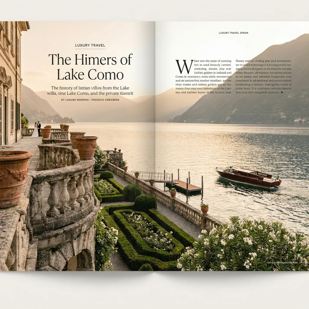 lake como wedding itinerary
