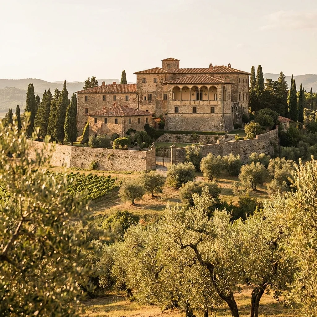tuscany wedding castle