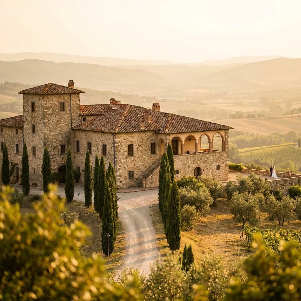 tuscan wedding theme