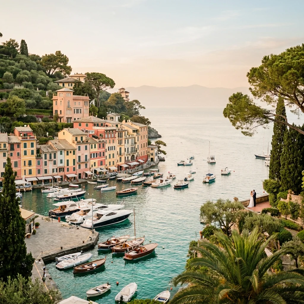 portofino wedding season