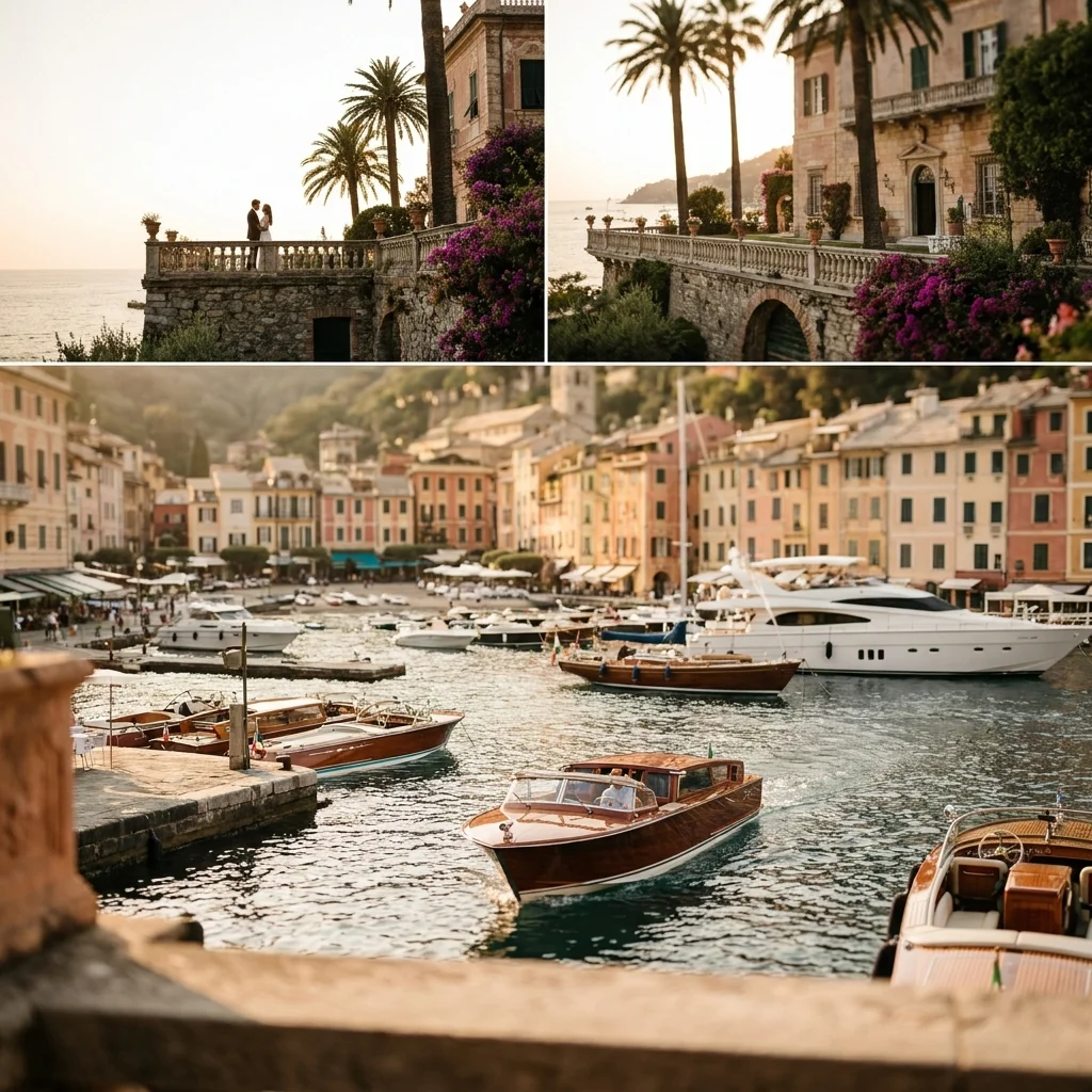 italian riviera wedding photos