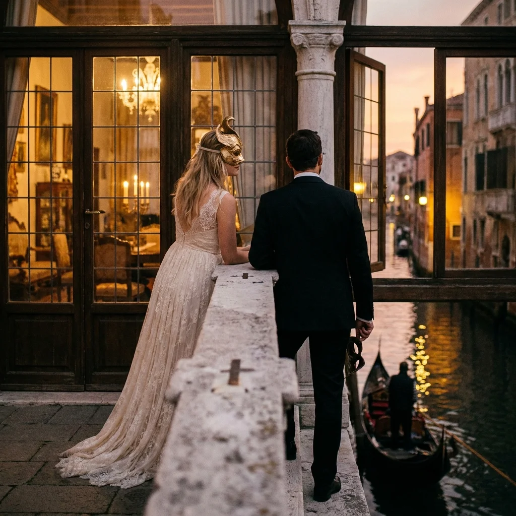 venice masquerade wedding