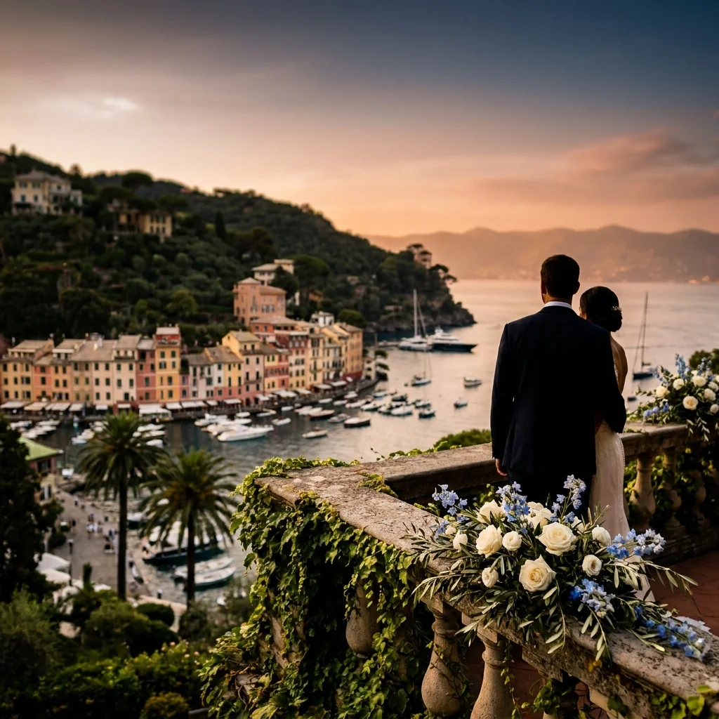 portofino wedding flowers