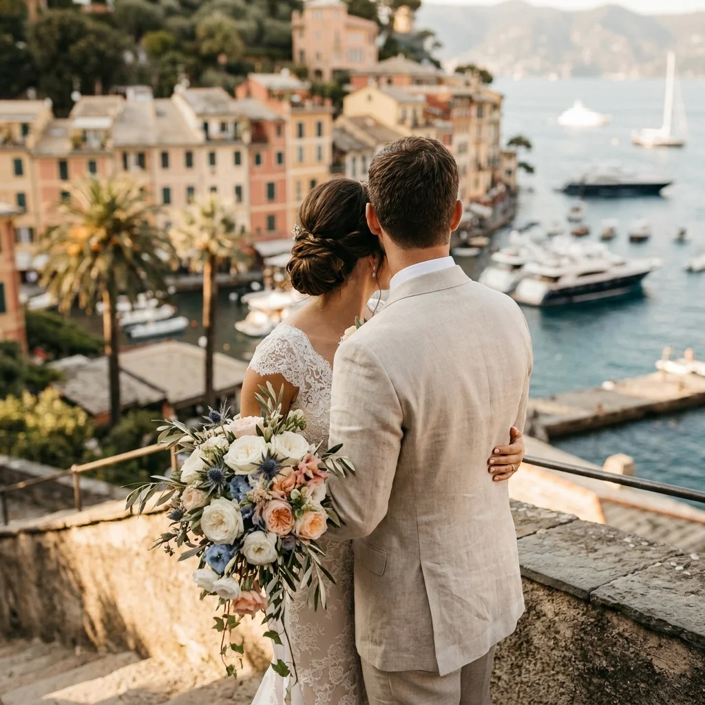 italian riviera wedding flowers