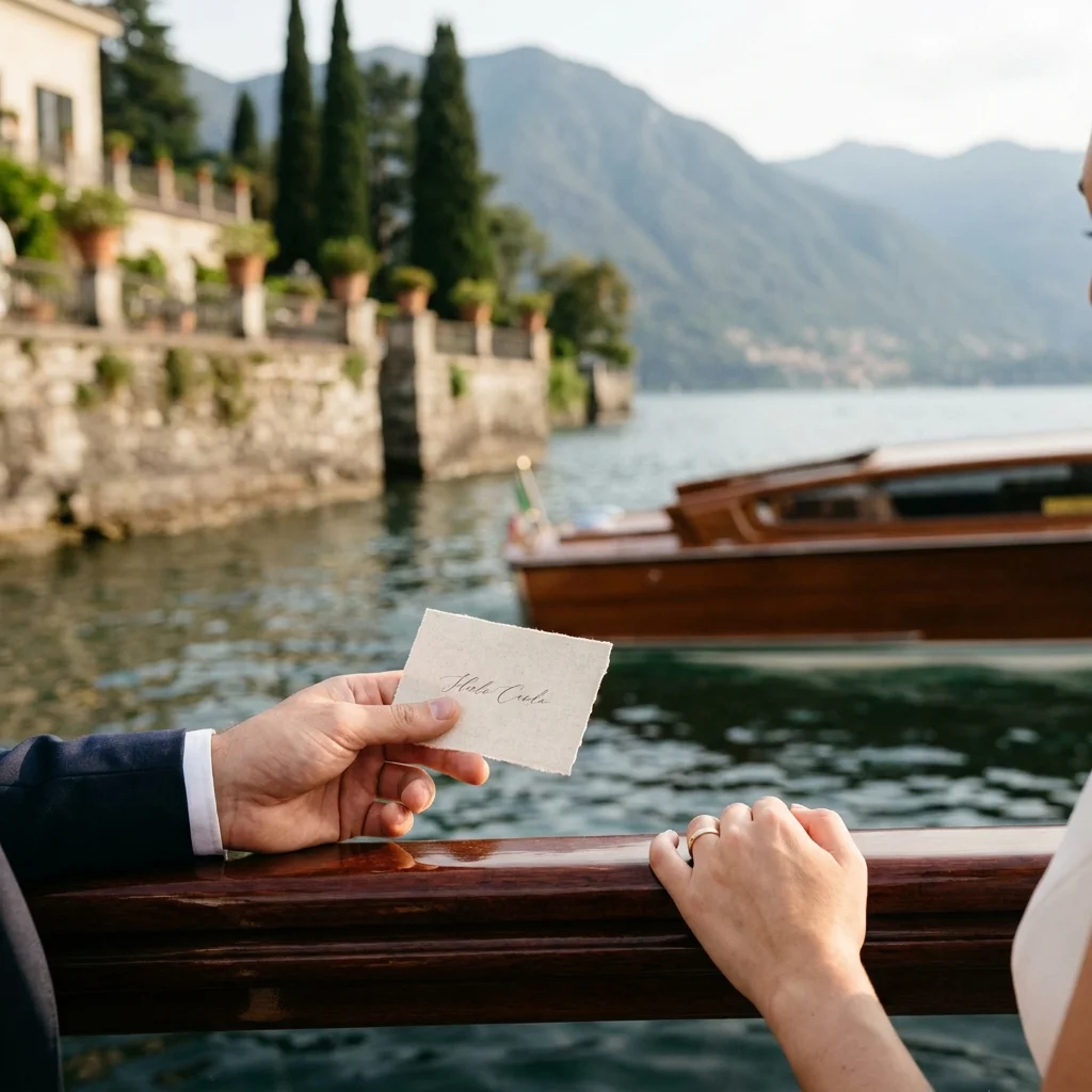 old money wedding lake como