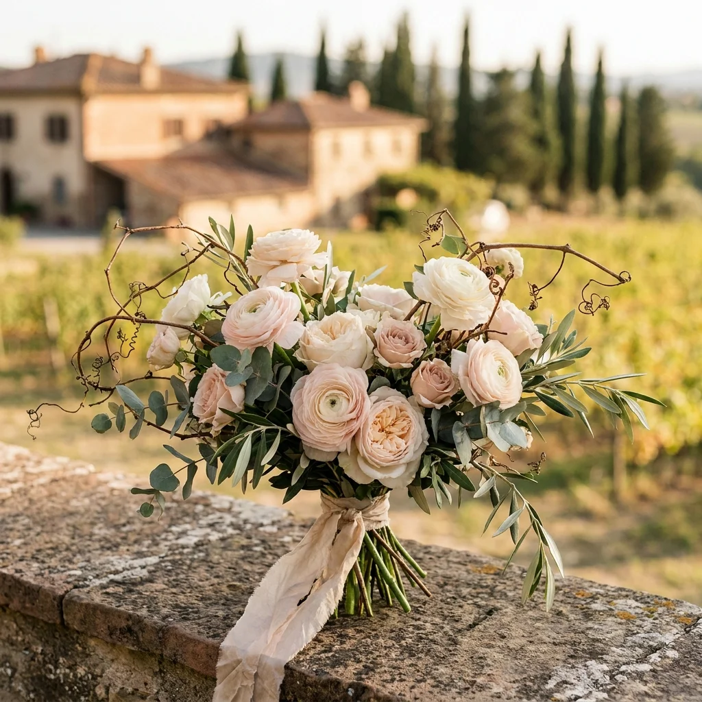 chianti vineyard wedding