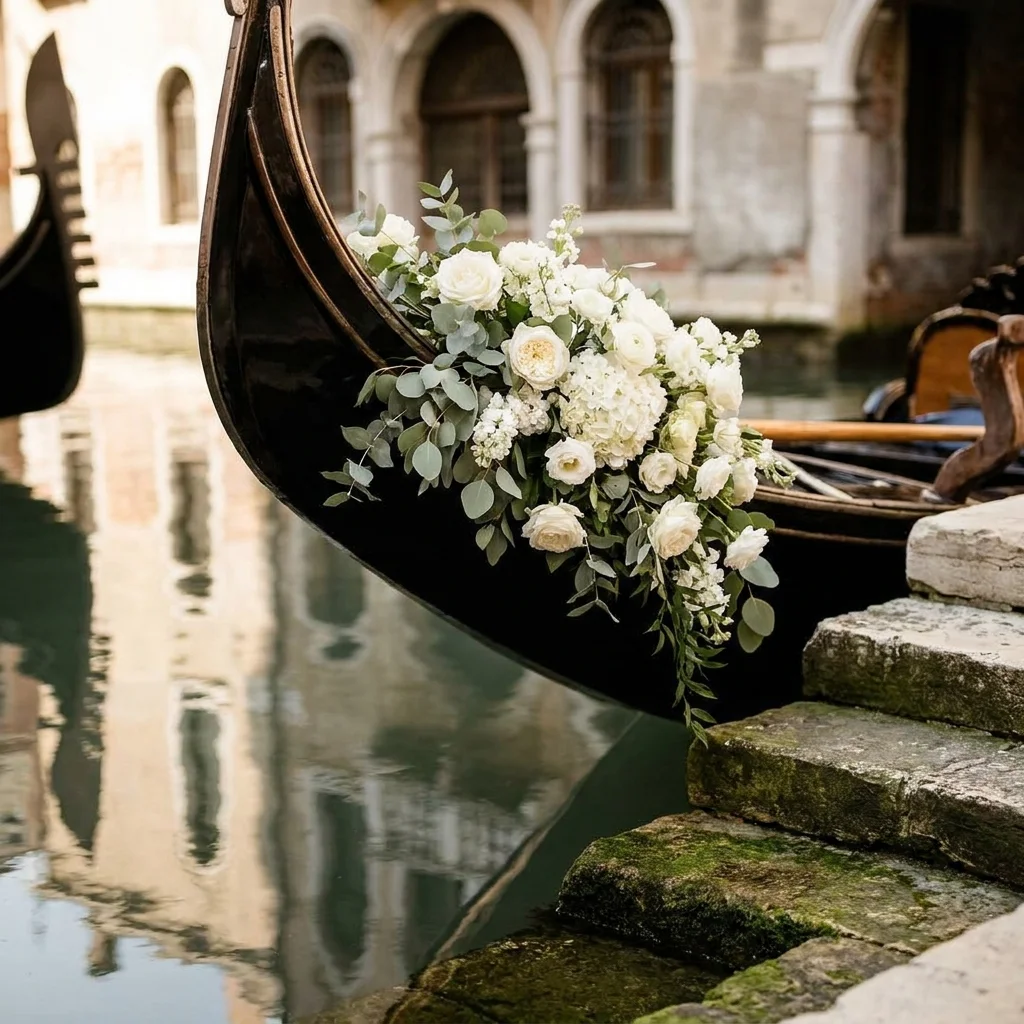 venice gondola wedding