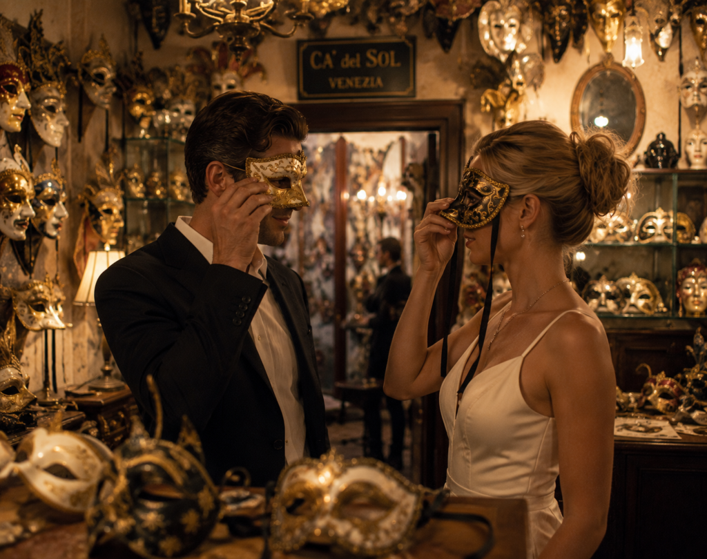 Masquerade Wedding in Italy