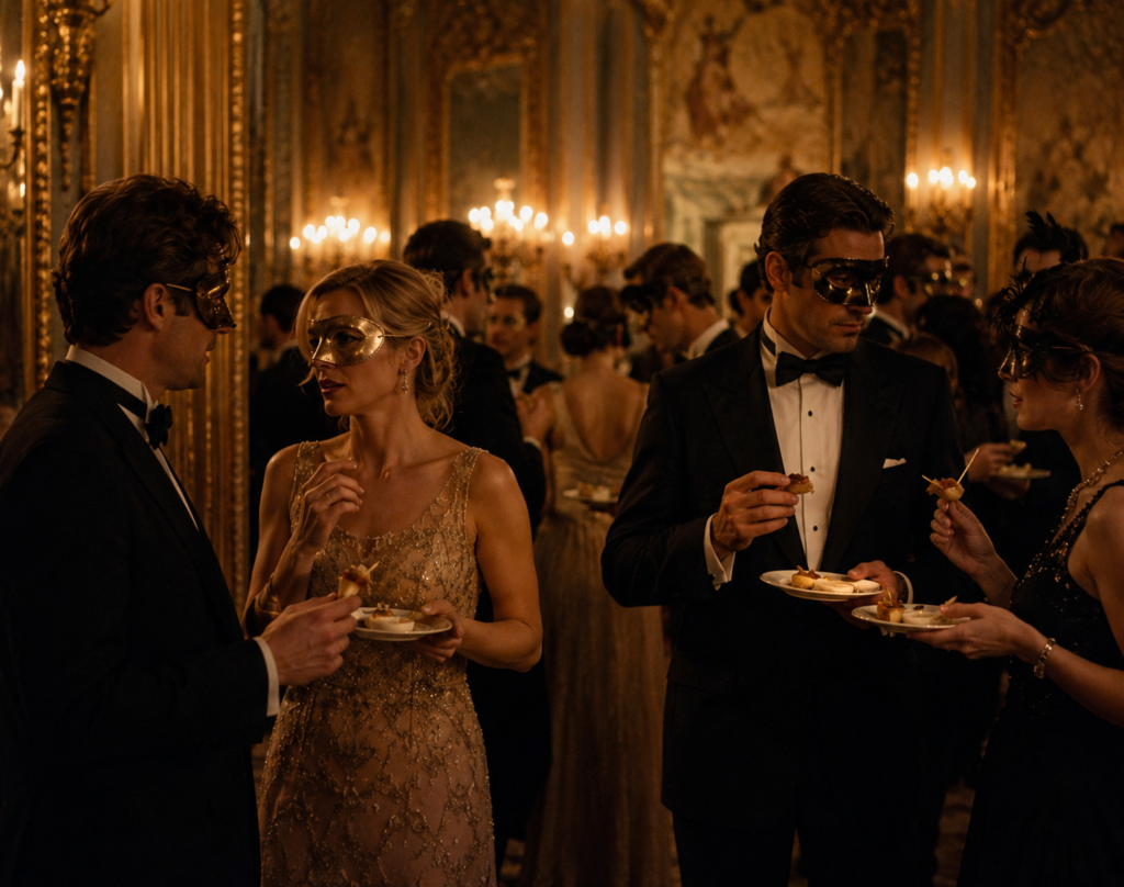 Masquerade Wedding in Italy