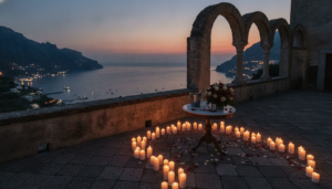 The Romantic Evening Proposal — Monastero Santa Rosa