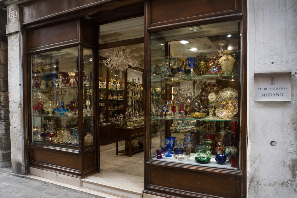 murano glass for wedding