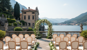 The Lakeside Ceremony Lake Como Wedding — Villa Flori