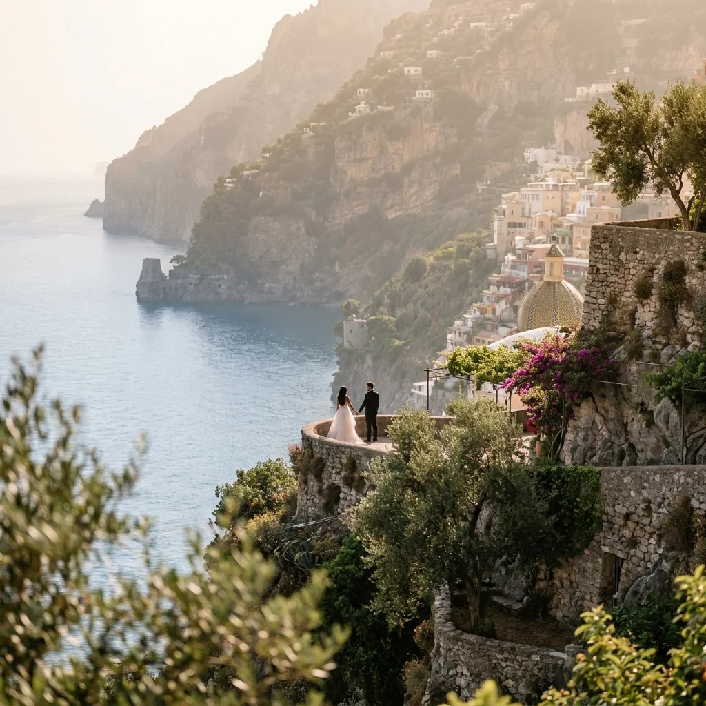 amalfi coast elopement