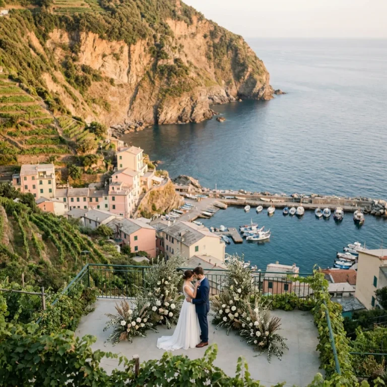 cinque terre wedding flowers