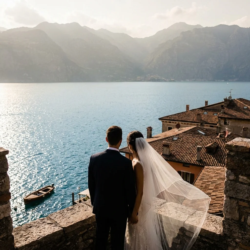 lake garda elopement