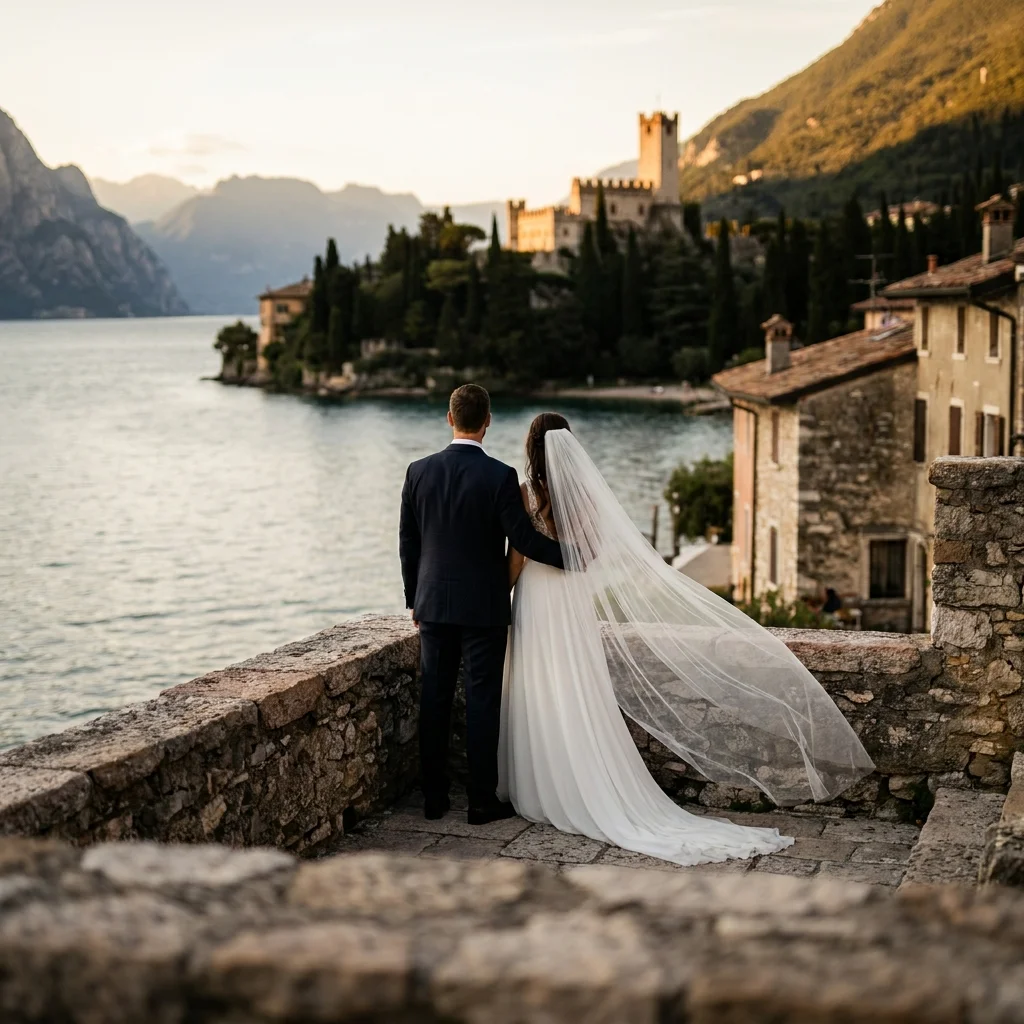 malcesine castle wedding