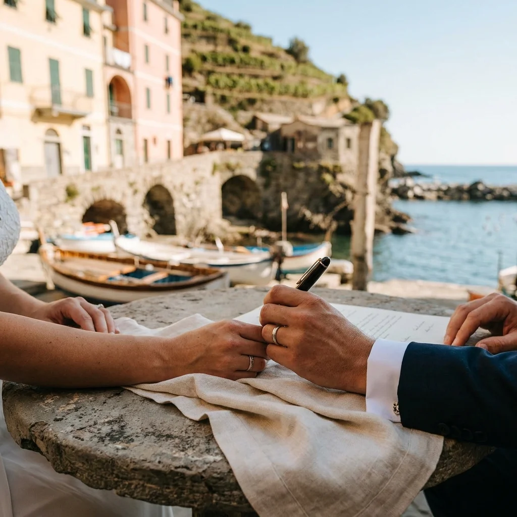 vernazza wedding