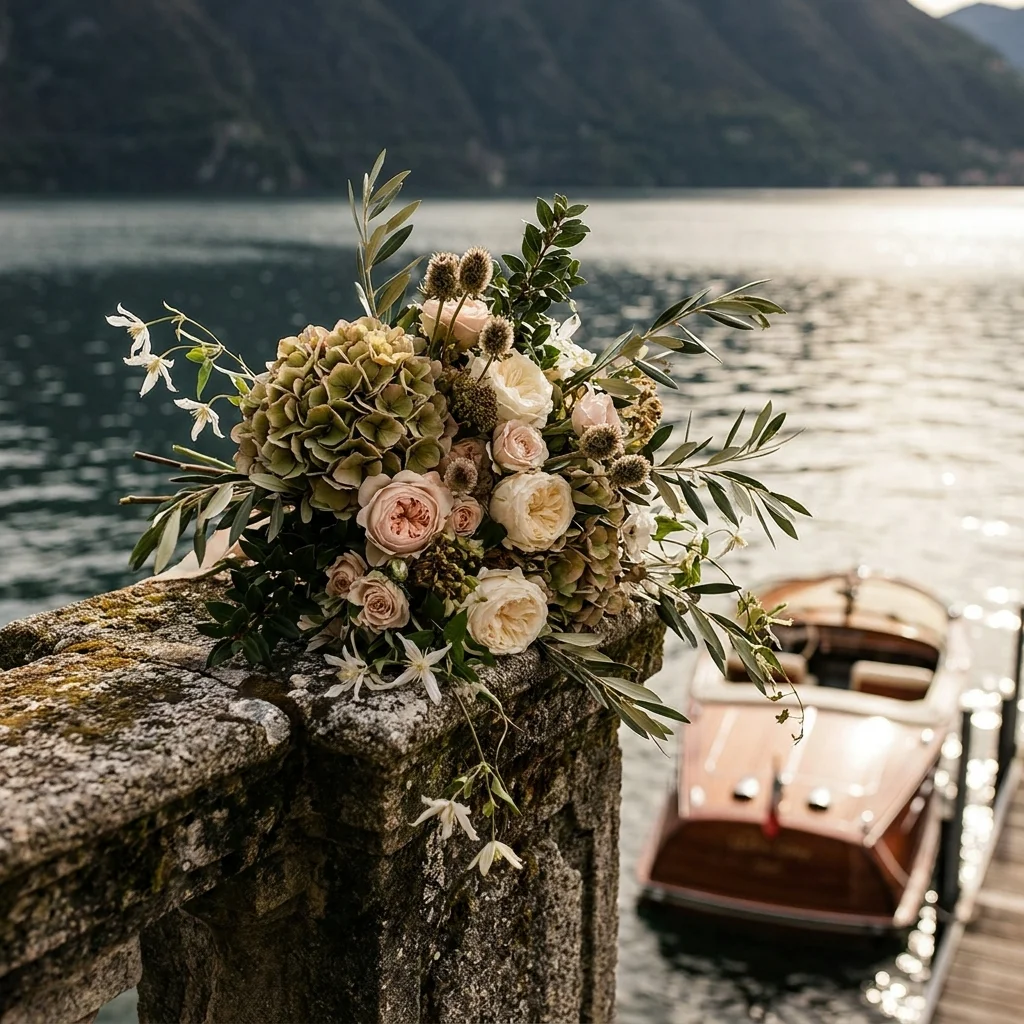 lake como elopement package