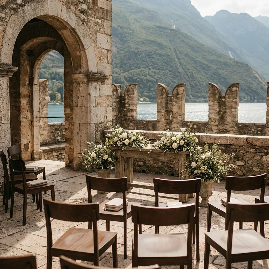 malcesine castle wedding