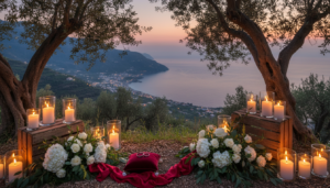 Romantic Vow in Amalfi — Private Villa Vow Renewal