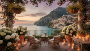 Private Terrace Proposal Above the Amalfi Sea
