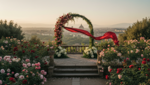 The Romantic Rose Garden Wedding — Villa San Michele Elopement
