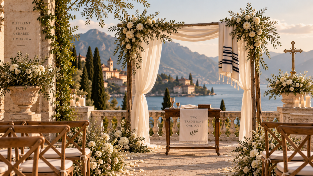 Interfaith Wedding in Italy