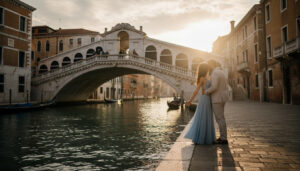 The Bridge of Sighs Sunset Proposal — Venice