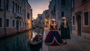 The Carnival Masked Proposal — Venice