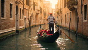 The Gondola Serenade Proposal — Venice