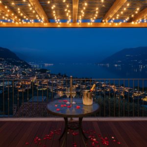 Rooftop proposal at Hotel Cristal Sirmione, Lake Garda – hotel cristal sirmione proposal garda – Kiss Me Italy