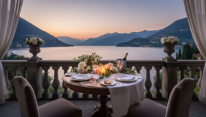 The Private Balcony Proposal — Hotel Filario, Lake Como