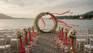Whispers on the Lake: The Private Beach Vow Renewal — Hotel Filario, Lake Como
